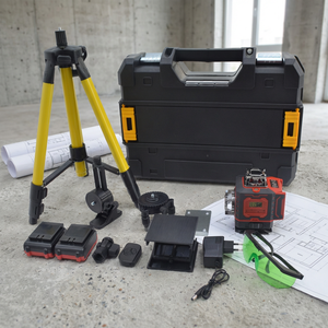 Wholesale High Precision Industrial Grade Green 16 Lines 4D Digital Laser <strong>Level</strong> Self Leveling 360&deg; Cross Line Laser for Diy - Product Image 1