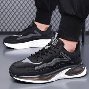 Chaussures en maille respirante pour hommes, chaussures de sport et de basket-ball décontractées de haute qualité avec design à enfiler éclairé, les plus vendues - Product Image 5