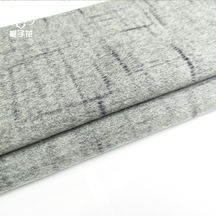 Good Quality 70%wool 30%nylon 606gsm Double Sided Plaid Wool Fabric