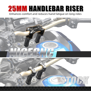 Rialzo Manubrio in Alluminio NICECNC 25mm con Motivo AMPS per Honda CRF1100L <span class=keywords><strong>Africa</strong></span> <span class=keywords><strong>Twin</strong></span> Adventure 2020-2023 2024 2025 Moto - Product Image 2