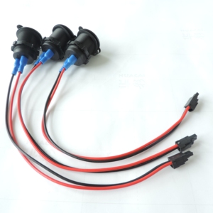 定制汽车点烟器充电器电缆母插座插头172256-3102 2针连接器适配器18AWG 12v汽车线束汽车 - Product Image 2