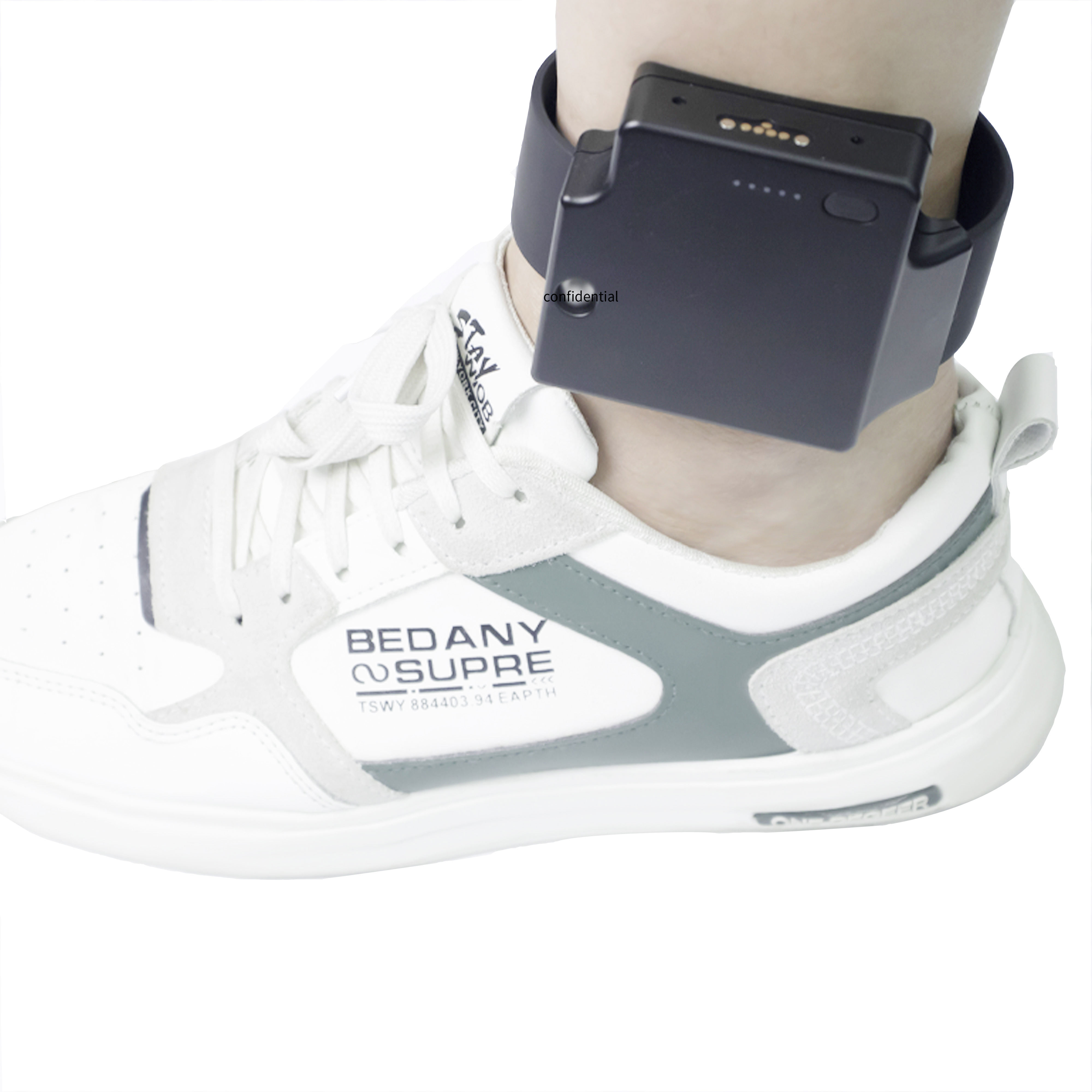 Tether Alcohol Ankle Charms 4G IP67 Waterproof Remote Voice Monitoring  Real-time Tracking GPS Ankle Bracelet Tracker For Prisoner Offender Parolee|