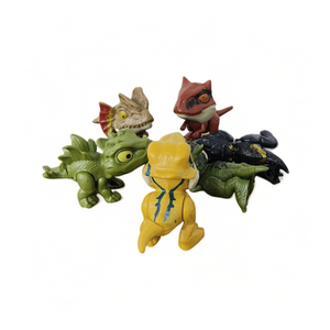 Jouets Dinosaures Fun Snap Squad, Objets de Collection, Dinosaures en Plastique, Dinosaures Mignons qui Mordent les Doigts dans un Sac Coloré - Product Image 1