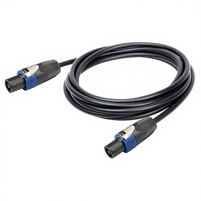 SC007 Professional Low Noise Speaker Cable with Speakon Connector for Home Theater and Studio Audio Systems