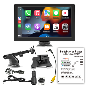 9 pulgadas 720P versión táctil pantalla carplay teléfono enlace inalámbrico carplay navegación reproductor de DVD portátil para coche Pantalla de coche - Product Image 2