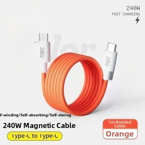 240 Wát từ hút <span class=keywords><strong>c</strong></span>áp siêu nhanh sạ<span class=keywords><strong>c</strong></span> <span class=keywords><strong>Type</strong></span>-<span class=keywords><strong>C</strong></span> cho Iphone và <span class=keywords><strong>Android</strong></span> bền nylon Chất liệu khả năng chống uốn - Product Image 2