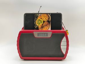 Radio Retro a tre bande con riproduzione Audio Bluetooth, <span class=keywords><strong>chiavetta</strong></span> <span class=keywords><strong>USB</strong></span>, riproduzione TF Card e Display a LED - Product Image 2