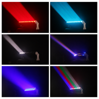 Projecteur LED Zoom Mobile 12x40W RGBW 4-en-1 avec Lumière Auxiliaire, Éclairage de Scène Dynamique, Contrôle DMX512 RDM pour Événements DJ