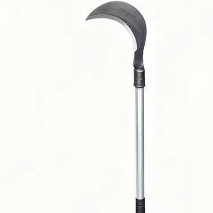 Beliebte Wahl: Hochmanganstahl-Schnellschneidmesser mit schwarzer Rückseite, Sichel für doppelten Einsatz, landwirtschaftlicher Grasmäher, geschweißte Säcke - Product Image 2