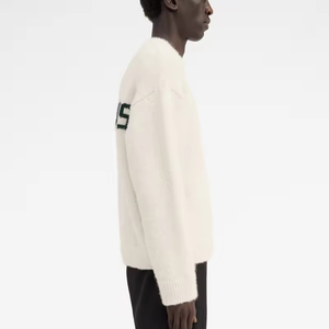 <span class=keywords><strong>Pull</strong></span>-Over Homme <span class=keywords><strong>en</strong></span> <span class=keywords><strong>Laine</strong></span> <span class=keywords><strong>Alpaga</strong></span> Tricoté Brossé Luxe Jacquard Contrastant Lettré, Conception Personnalisée pour Fabricant de Mailles - Product Image 5