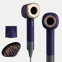 Sèche-cheveux professionnel ionique électrique à 110 000 tr/min avec diffuseur pour un soin capillaire constant