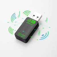 Adaptateur WiFi USB 2 en 1 sans pilote 900 Mbps double bande 5 GHz 802.11ac BT 4.2 Carte réseau sans fil externe en stock
