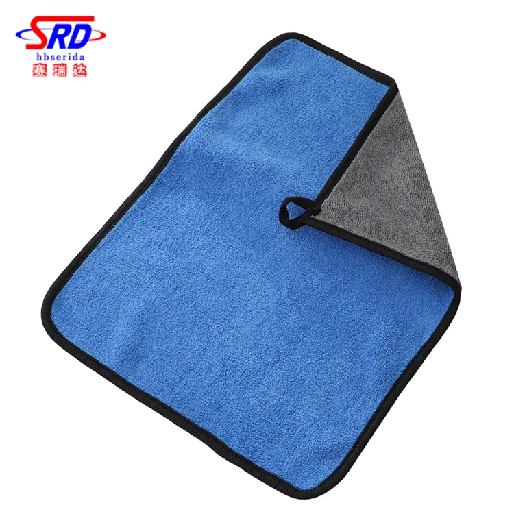 Super Absorbent 1200 gsm Microfiber Fabric In Rolls 30x30 cm Car Cleaning Cloth Microfiber Clothing Car Towel Low Price