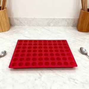 Molde de Silicona Ecológico para Caramelos y Chocolate con 70 Cavidades en Forma de Bola, Herramienta para Pasteles de 2 cm, Muestra Gratuita de Fábrica - Product Image 2