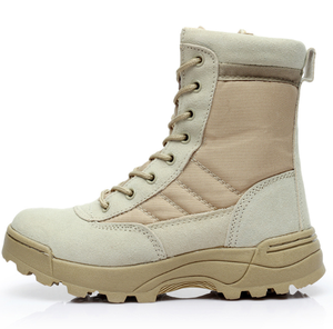 Botas duraderas de camuflaje impermeables de refuerzo táctico <span class=keywords><strong>SWAT</strong></span> profesional con diseño de cremallera para senderismo, senderismo, escalada de montaña - Product Image 2
