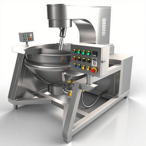 Mélangeur de cuisson planétaire industriel multifonctionnel, chauffage au gaz et électrique, pour la fabrication de sauce chili, de confiture, de fromage, de caramel - Product Image 1