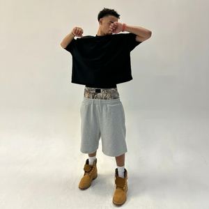 Pantalones Cortos de Verano Casuales para Hombre, Estilo Urbano, 100% Algodón Pesado, con Estampado Camuflaje y Doble Cintura, Modelo 7787, Precio Bajo al por Mayor - Product Image 4
