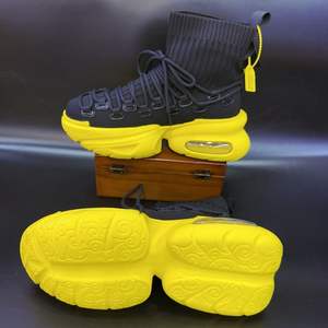 Chaussures de sport à talon compensé tendance 2026 pour homme, bottes de sport épaisses pour homme, chaussures décontractées à chaussettes, respirantes, imperméables, tendance automne - Product Image 6