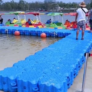 Blocs flottants cubiques personnalisés avec logo pour quai de jet ski Sea-Doo, pont flottant carré en plastique, quai pour <span class=keywords><strong>bateau</strong></span> à moteur, plateforme de pêche - Product Image 4