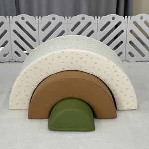 Equipo de juego suave para niños, juego de espuma de la mejor calidad, juguetes para el cuerpo para niños pequeños, juegos suaves Pastel para bebés, bloques de escalada - Product Image 5