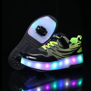รองเท้าสเก็ตแบบพับได้ EACHkids รุ่น Deformation Retractable Kick Roller Skate Shoes สำหรับผู้ใหญ่ เด็กชาย เด็กหญิง KI-02 รองเท้าแบบเตะออก KI-02 - Product Image 6