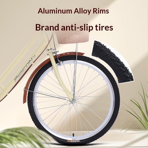 <span class=keywords><strong>Bicicleta</strong></span> Feige para <span class=keywords><strong>Mujer</strong></span> y Hombre, Ligera, de <span class=keywords><strong>24</strong></span> y 26 <span class=keywords><strong>Pulgadas</strong></span>, para Desplazamientos Urbanos, Transporte, Estudiantes Universitarios, Trabajo, de Alto Contenido de Carbono - Product Image 3