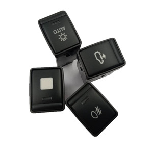 Interruptor de Luces de Circulación Diurna Nissan NT-P-2110 Negro ABS, Control de Luces Antiniebla para X-Trail, Qashqai, Teana, Sylphy - Product Image 1