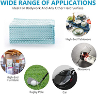 Esun Chiffon de nettoyage de cuisine à séchage rapide en microfibre épaissie, gaufrée, absorbant l'eau pour le séchage du sol