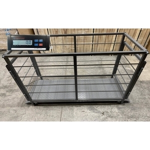 Báscula para Animales US-LS5520C de USA Measurements, con Capacidad de 800 lb y Precisión de 0.5 lb, Fabricada en EE. UU. - Product Image 1