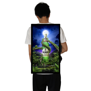 Afficheur numérique portable pour sac à dos avec écran LCD personnalisé de 21,5 pouces pour lecteur publicitaire vidéo - Product Image 2