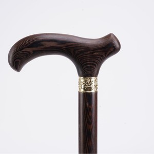 Bâton de marche en bois de aile de poulet, bois massif, antidérapant, léger, bâton de randonnée en plein air, cadeau d'anniversaire - Product Image 2