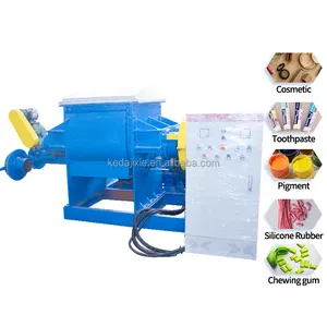 Industrial Chemical Vacuum Mixer Heating Double Shaft Kneader Sigma Z Blade Mixer