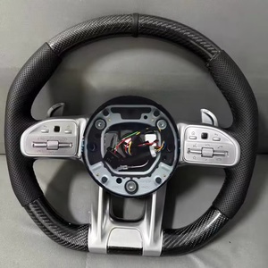 สำหรับ <span class=keywords><strong>Mercedes</strong></span> forged Carbon พวงมาลัยสำหรับ <span class=keywords><strong>AMG</strong></span> A E S C คลาส <span class=keywords><strong>C36</strong></span> G63 C43 W203 W204 W205 W206 W167 W166 - Product Image 5