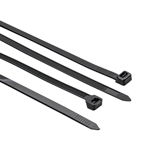 สายรัดเคเบิลไนลอนแบบล็อคอัตโนมัติ ขนาด 3.6x150 มม. ทนทานต่อรังสียูวี ทนต่อสภาพอากาศและอุณหภูมิสูง สำหรับสายไฟ - Product Image 1