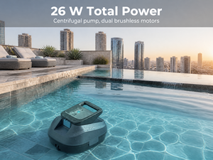 <span class=keywords><strong>Robot</strong></span> aspirateur de <span class=keywords><strong>piscine</strong></span> sans fil 4500 mAh 91-120 min IPX8, franchissement d'obstacles de 6 mm, nettoyage automatique des fonds plats pour <span class=keywords><strong>piscine</strong></span> domestique - Product Image 3