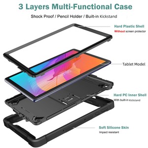 เคสแท็บเล็ตแบบมีขาตั้งทนทานสำหรับ <span class=keywords><strong>Huawei</strong></span> matepad T10 9.7/T10S 10.1 /matepad SE 10.1 /honor <span class=keywords><strong>Pad</strong></span> X8 <span class=keywords><strong>Lite</strong></span> - Product Image 2