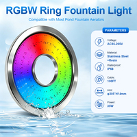 Luz Subacuática LED RGB de Alta Calidad para Fuentes de Agua, 35W, IP68, Lámpara Subacuática para Fuentes