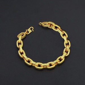 Pulsera de Cadena con Cruz Chapada en Oro de 24K para Mujer, JXX, Joyería Personalizada en Oferta - Product Image 4