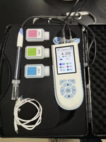 WEIAI Portable 8 In1 PH/Conductivité/Salinité Multi-Paramètre Qualité de l'Eau Testeur Étang Lab DO/ORP/EC/TDS/Sal/PH Mètre Numérique