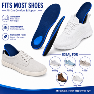 Solette Premium <span class=keywords><strong>per</strong></span> Supporto dell'Arco Plantare, Inserti Ortopedici Ergonomici con Ammortizzazione del Tallone <span class=keywords><strong>per</strong></span> <span class=keywords><strong>Scarpe</strong></span> da Passeggio, Corsa e Lavoro - Product Image 5