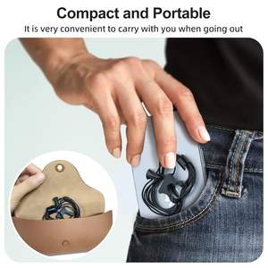 Câble de chargeur d'extension à pince portable 5FT/1.5M compatible avec Ray-Ban Meta Wayfarer/Skyler/Headliner étui de charge officiel - Product Image 5