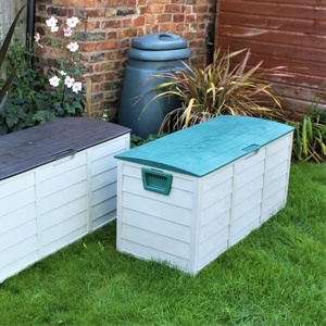 Hộp Lưu Trữ Vườn Ngoài Trời Nhựa Tiện Ích Ngực Đệm Shed Hộp 290L - Product Image 2