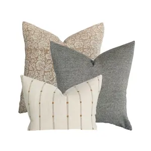 New Design Solid Polka Dot Printed Pillow Case Cushion Cover For Living Room Bedroom