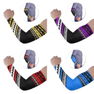 PURE <span class=keywords><strong>Maori</strong></span> mangas <span class=keywords><strong>tatuaje</strong></span> leche seda compresión gimnasio brazo mangas protección Uv Unisex deportes béisbol baloncesto <span class=keywords><strong>manga</strong></span> brazo cubierta - Product Image 3