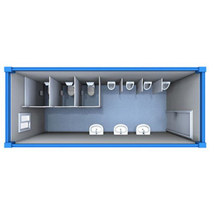 Compre Baños Portátiles Prefabricados Modulares de 20 pies para Acampar al Aire Libre, Duchas Móviles en Contenedores, Precios - Product Image 1