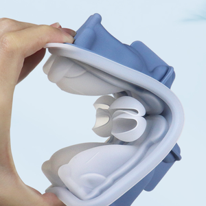 Plateau à glaçons en forme de pingouin en silicone de qualité alimentaire Moule durable à 4 plateaux avec dégagement facile pour la fabrication de crème glacée bricolage - Product Image 5