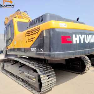 Excavatrice sur chenilles Hyundai Robex 330LC-95 d'occasion, 33 tonnes, modèle 2024, pour la construction et les travaux de terrassement - Product Image 3