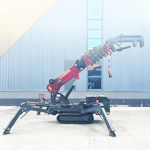 EPA CE được phê duyệt yuanxing Telescopic Boom Spider <span class=keywords><strong>Crane</strong></span> 3 tấn 3 tấn 3 t 5 tấn 8 tấn Crawler Spider <span class=keywords><strong>Crane</strong></span> Fly JIB - Product Image 2