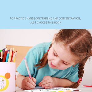 KEYBABY Cahier de coloriage éducatif pour enfants, alphabet, chiffres, apprentissage précoce, <span class=keywords><strong>livre</strong></span> de dessin à l'aquarelle - Product Image 3
