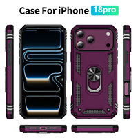 Étui de téléphone avec anneau magnétique rotatif à 360 degrés dans la catégorie Sacs et étuis pour téléphones portables pour iPhone 18 Pro/18 Pro Max
